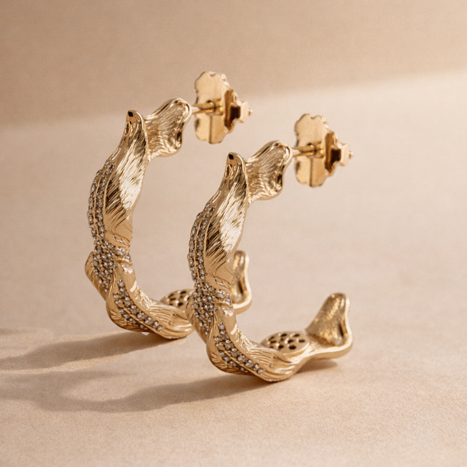 Argola orgânica escovada